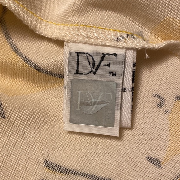 DVF Diane Von Furstenburg New Yahzi Silk Jersey Wrap Dress Size 6 - Picture 8 of 12